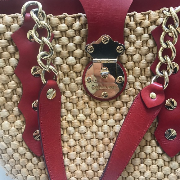 Michael Kors Santorini Straw Bag - Picture 8 of 8